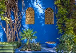 Wall in Garden in Marrakech