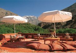 Kasbah du Toubkal terrace
