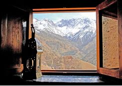 Azzaden Trekking Lodge view from window