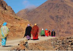 Women at Kasbah du Toubkal