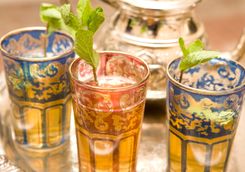 Moroccan mint tea