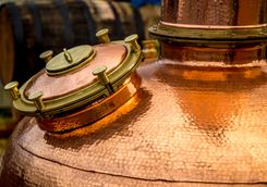 A Copper Still for whisky