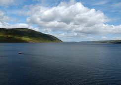 Boat trip on the Loch Ness