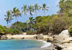 Tayrona beach