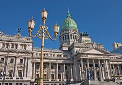Colonial Building in Buenos Aires