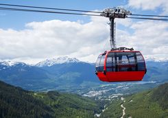 Gondola in Whistler