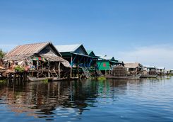 A floating fishing village
