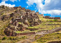 Pisac Incan ruins