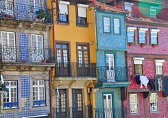 colourful houses