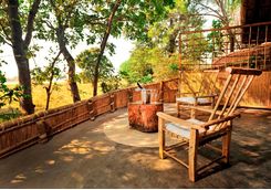 Decking at Luwi Camp