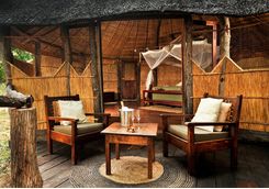 Safari camp decking
