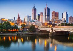 View of Melbourne