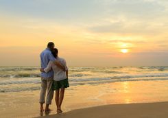 Couple on the beach