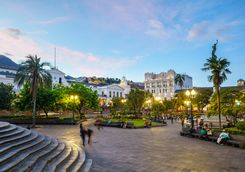 Quito's grande plaza
