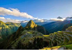 Sunrise at Machu Picchu
