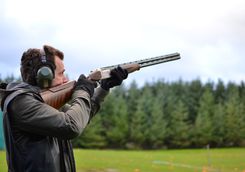clay pigeon shooting