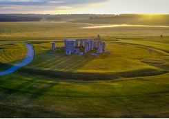 Stonehenge at sunrise