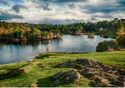 Lake district countryside