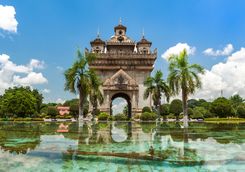Patuxai monument, Vientiane