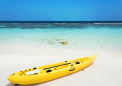 Kayaking in the Maldives