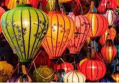 hanoi oil lamps