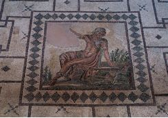house dionysos ancient mosaic