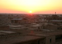 khiva sunrise