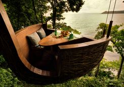 tree pod dining