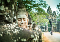 Temple statue