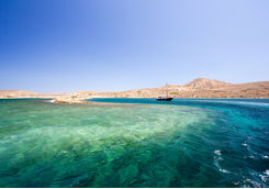 Blue shores of Delos