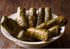 Stuffed vine leaves