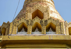 Scultpures in Mount Popa