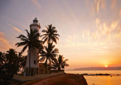 Sunrise in Galle, Sri Lanka