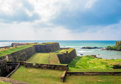 Scenery of Galle fort
