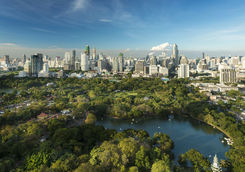 lumphin park and the downtown