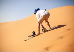 sandboard time