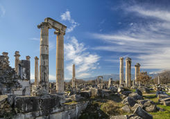 The ruins of Aphrodisias