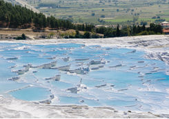 Calcite landscape at Pamukkale