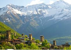 Mestia mountains