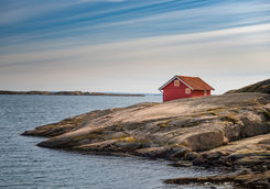 cottage on sweden west coast
