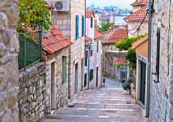 split town street