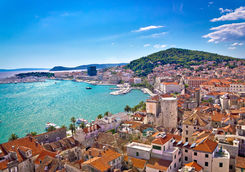 split aerial croatia