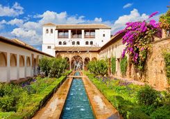 alhambra palace gardens