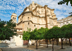 outside the monastery of san jeronimo