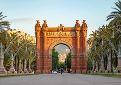 barcelona arc de triomf