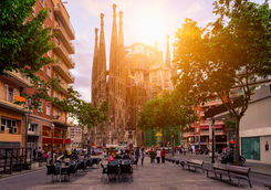 barcelona evening restaurant