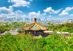 panorama view of jingshan_park