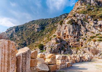 lycian rock tombs