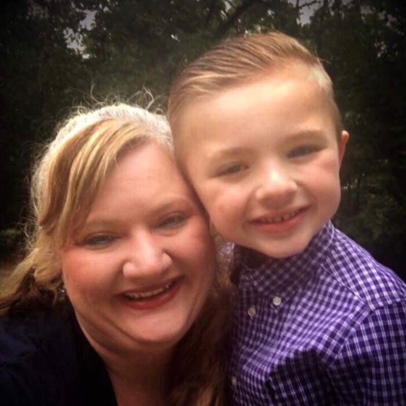 Semmes Murphey Patient Landon and His Mother Traci