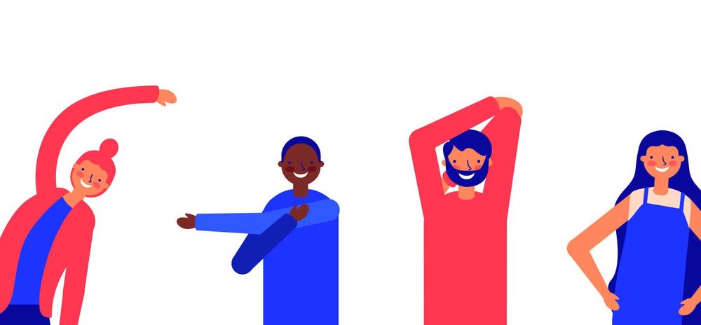 Back Stretching illustration2